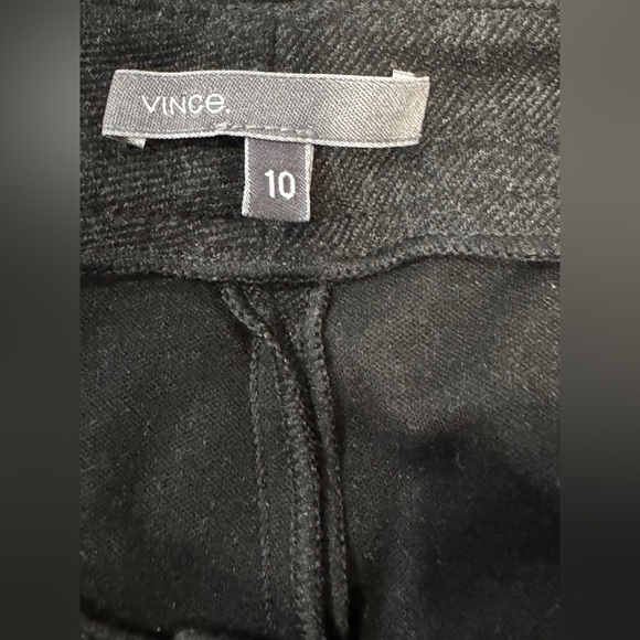 EUC Vince Black Gray Skinny Pants with Streamlined Fit Sz 10 - Picture 7 of 9